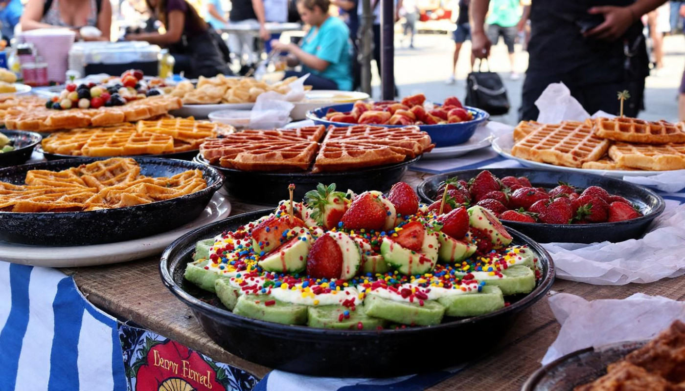 Comment les gaufres reflètent-elles les festivités mondiales ?