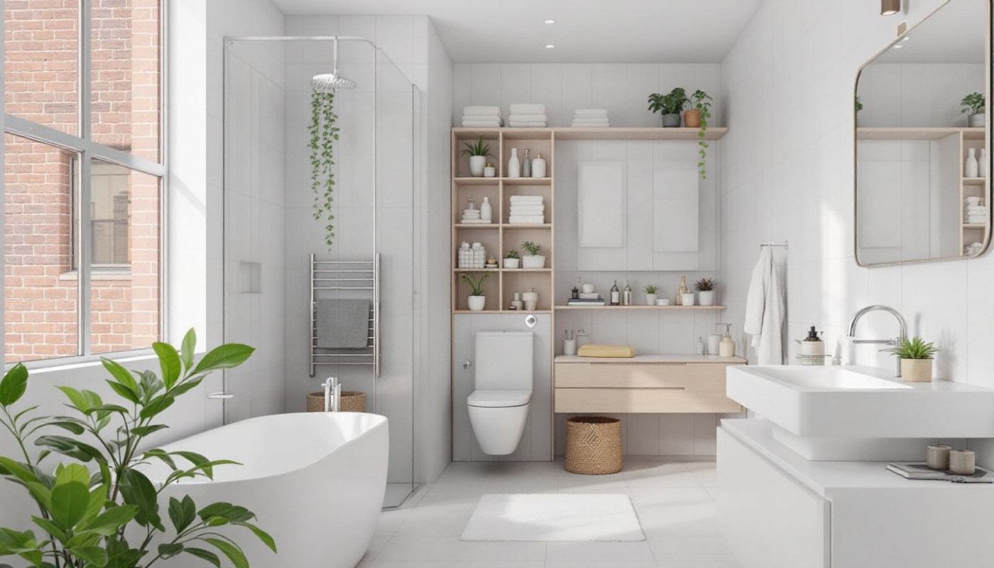 Comment optimiser l'espace dans une petite salle de bain ?