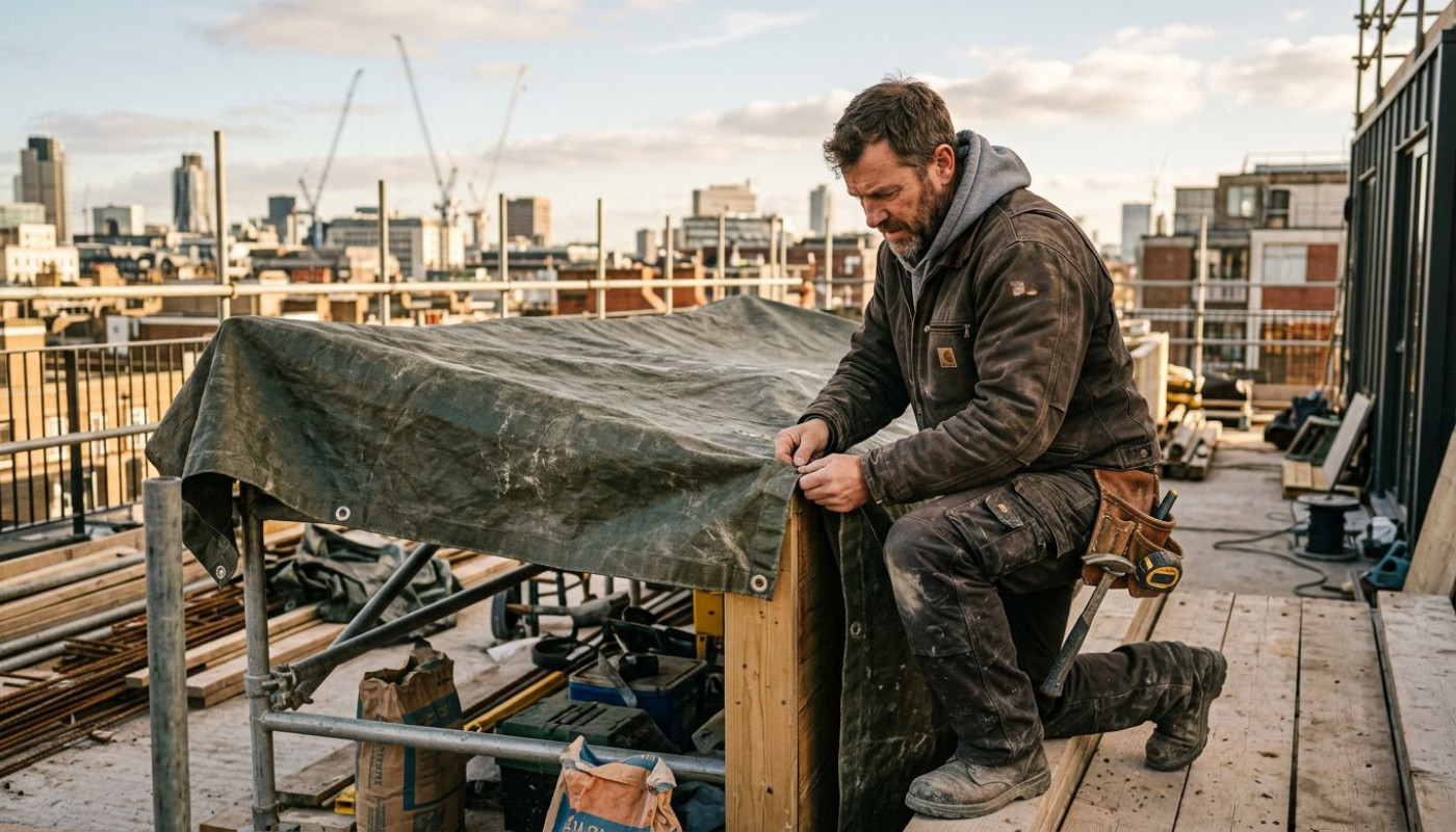 Du chantier à la terrasse : l’art d’adapter la bâche à chaque besoin spécifique
